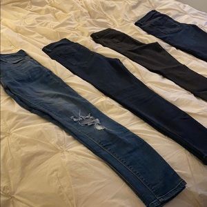 Lot of Unpublished skinny jeans